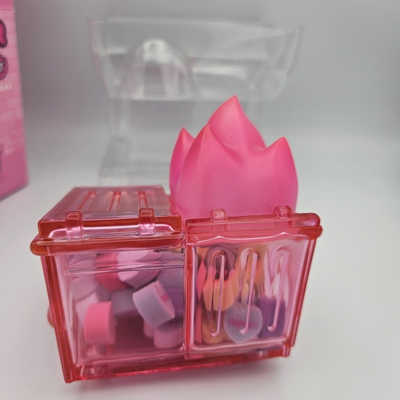 100% Soft Love is like a Dumpster Fire Valentines 2021 Edition Pink Candy Vinyl - Picture 12 of 12